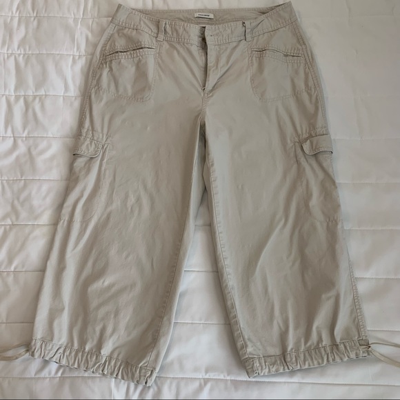 Dockers Pants & Jumpsuits Dockers Tan Cargo Capris Size Poshmark